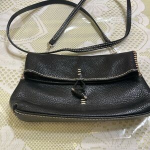 Brighton Elegant Black Leather Women's Bag